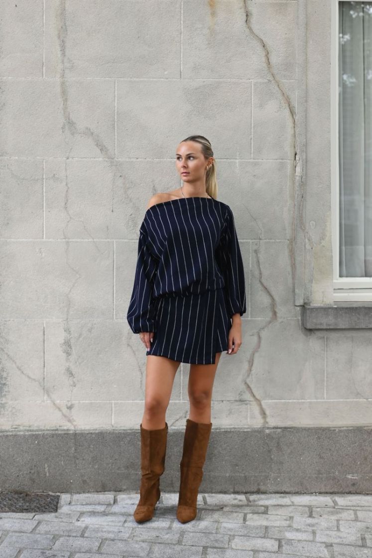  blauw streepje